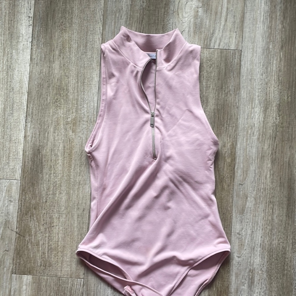 Zara light pink onesie